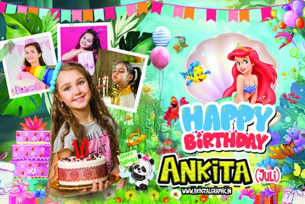 thumbnail Ankita Birthday Flex Banner 6x4 